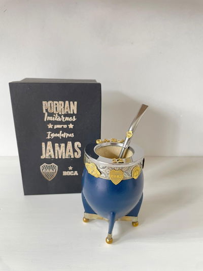 Mate imperial azul Premium BOCA JR. 