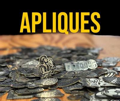 Apliques  escudos -figuras-logos