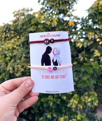 Pulseras: Spider-man y Gwen