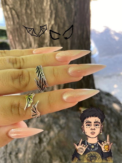 Anillos Duki: Angel y Demonio