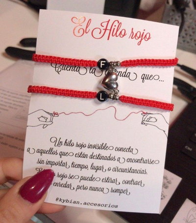 Pulseras Hilo Rojo deluxe II