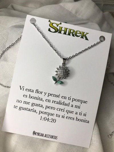 Collar Shrek Girasol giratorio III