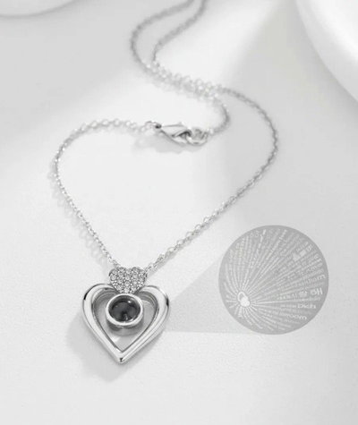 Collar: Te amo en 100 idiomas