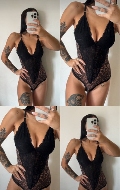 Body print y encaje
