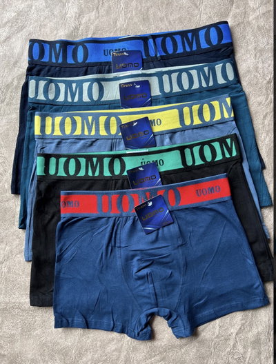 Boxer Uomo liso TALLE XS/S pack x3