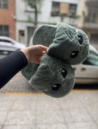 Pantufla Baby Yoda