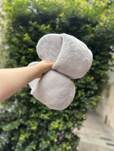 Pantufla Crema lisa