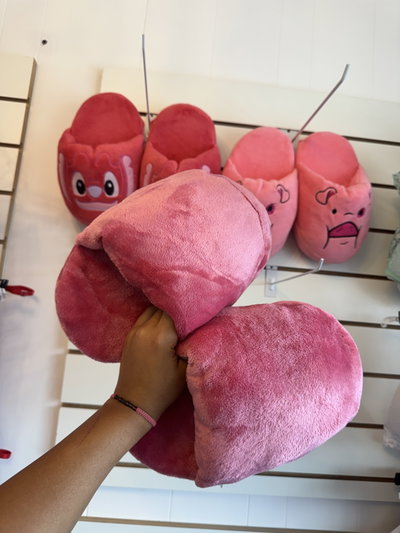 Pantufla Rosa lisa