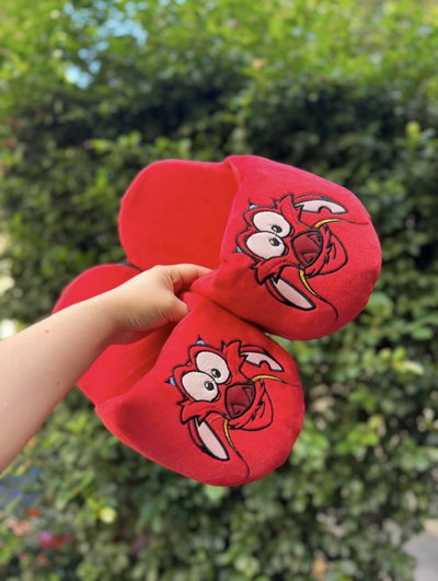Pantufla Mushu de Mulan
