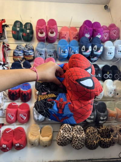 Pantufla hombre araña NIÑOS