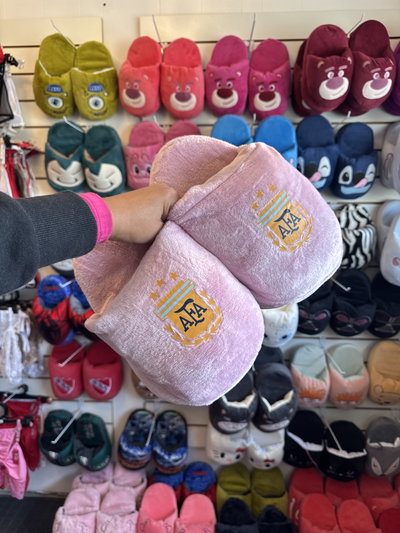 Pantufla AFA Rosa 
