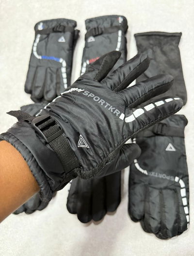 Guantes impermeables con peluchito