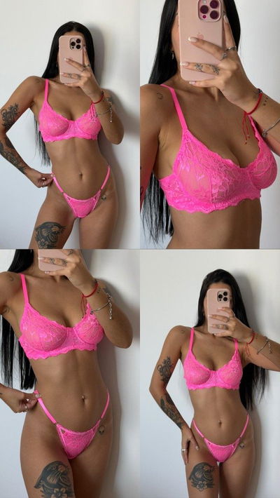Conjunto de encaje y aro