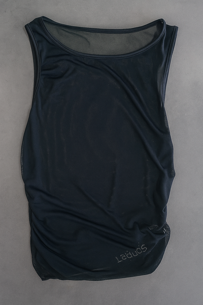 Top Transparente Frunce