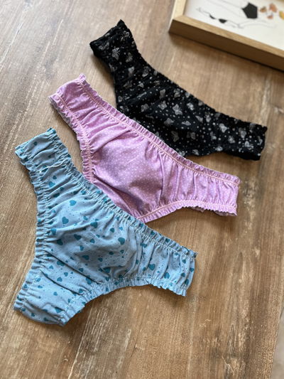 Pack x 3 FRU FRU ALGODON