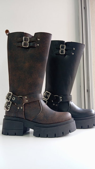 Botas Tokio choco
