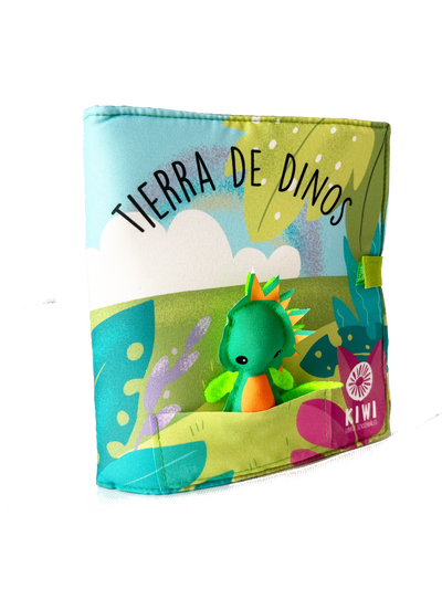 TIERRA DE DINOS. LIBRO SENSORIAL