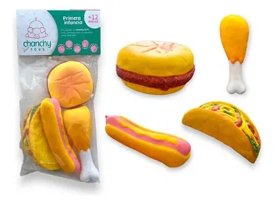 CHIFLE SET X4 COMIDA SALADA