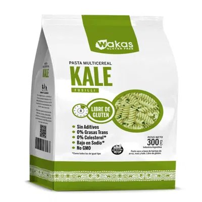 Fideos Multicereal con Kale Sin TACC