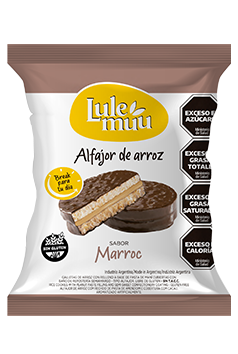 Alfajor de arroz sabor marroc Sin TACC