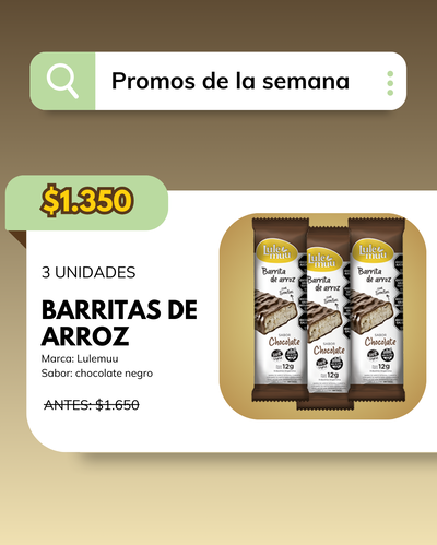 PROMO3 BARRITAS DE ARROZ