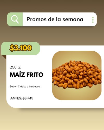 PROMO 250 g MAÍZ FRITO