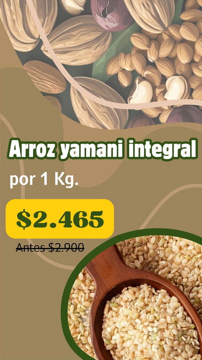 PROMO ARROZ YAMANI (1 kg)