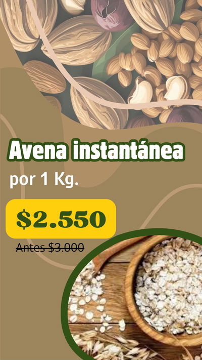 PROMO AVENA INSTANTANEA (1 kg)