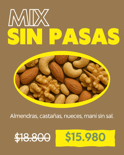 PROMO 1 KG MIX SIN PASAS