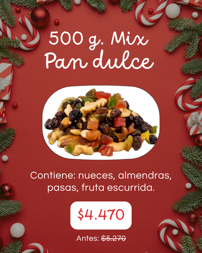 PROMO 500 g MIX PAN DULCE