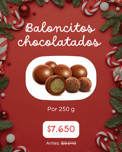 PROMO 250 g. BALONCITOS DE CEREAL CHOCOLATADOS
