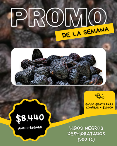 [PROMO] Higos deshidratados X 500g