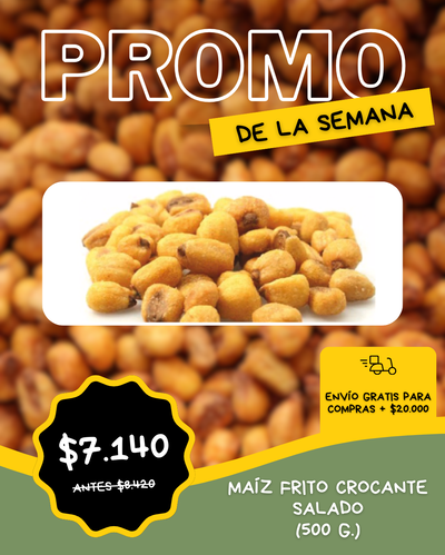 [PROMO] Maiz frito crocante X 500g
