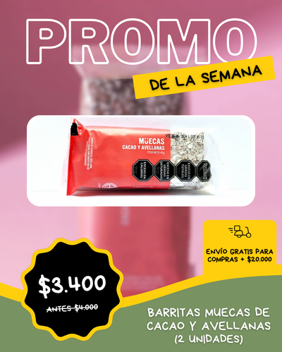 [PROMO] Barritas Muecas x 2Un