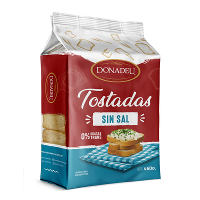 Tostadas sin sal "Donadeu"