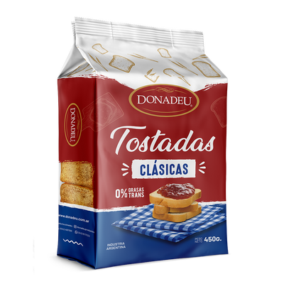 [MAYORISTA] Tostadas clasicas "Donadeu" x 450g