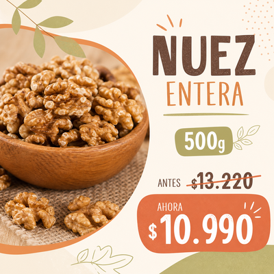 (PROMO) Nuez entera x 500g