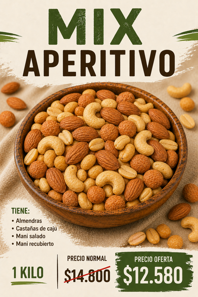 PROMO 1 KG MIX APERITIVO