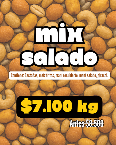 PROMO 1 kg MIX SALADO