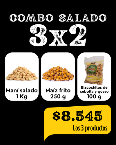 COMBO 3x2 SALADO