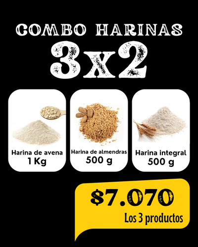 COMBO 3x2 HARINAS