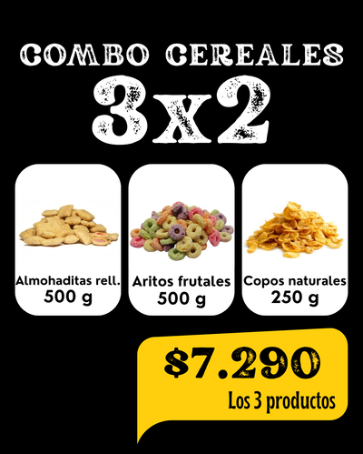 COMBO 3x2 CEREALES
