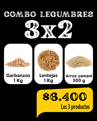 COMBO 3x2 LEGUMBRES