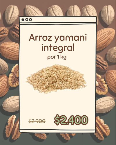 PROMO ARROZ YAMANI (1 KG)