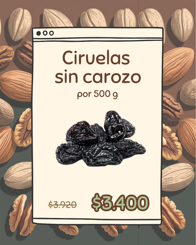 PROMO CIRUELAS (500 G)