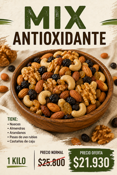 PROMO 1 KG MIX ANTIOXIDANTE