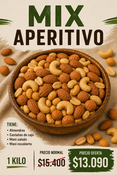 PROMO 1 KG MIX APERITIVO