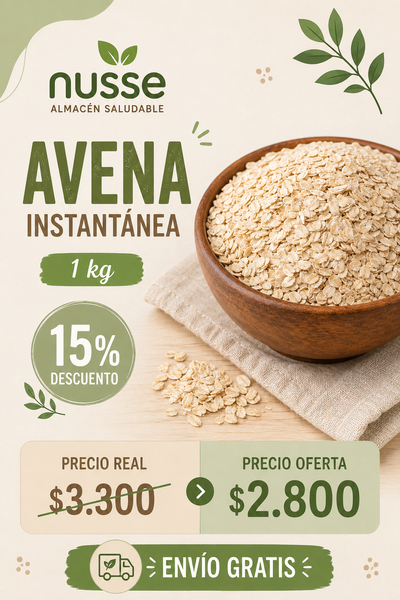 (PROMO) Avena instantanea x 1Kg