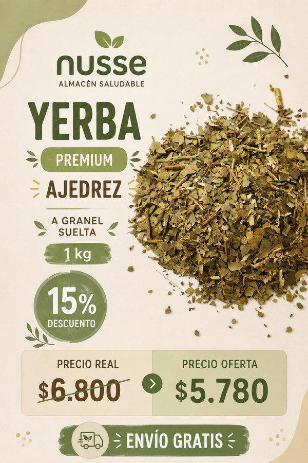 (PROMO) Yerba "Ajedrez" Premium x 1Kg