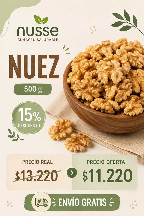 (PROMO) Nuez entera x 500g